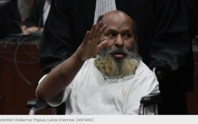 Jejak Kasus Korupsi Gubernur Papua Lukas Enembe Sebelum Meninggal Dunia