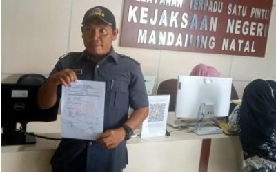 Penyalahgunaan Dana BOS, Kepsek SMPN 4 Natal di Laporkan LSM KPK-RI