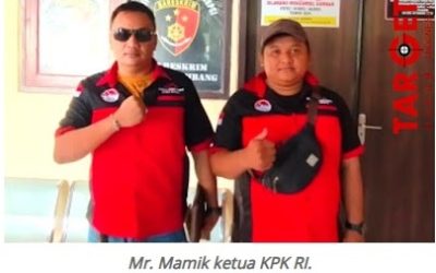 Di Rasa Bukti Sudah Cukup, LSM KPK RI Adukan Kades Kenongo Ke Polres Rembang