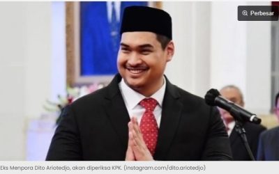 KPK Panggil Eks Menpora Dito Ariotedjo dalam Kasus Korupsi Kuota Haji